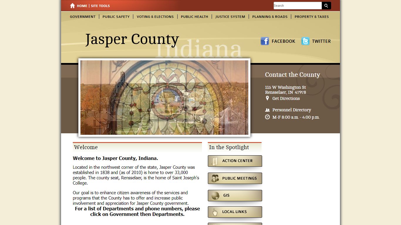 Find Case Information / Jasper County, Indiana